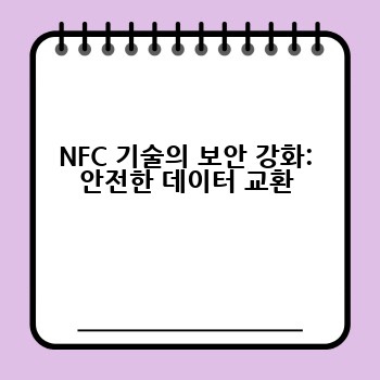 NFC 기술의 보안 강화: 안전한 데이터 교환