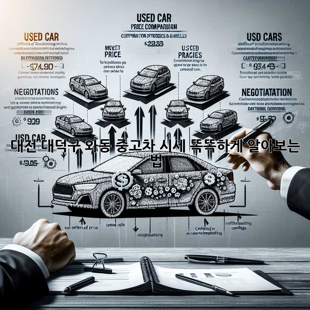 대전 대덕구 와동 중고차 시세, 똑똑하게 알아보는 법 🚗
